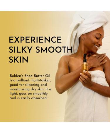 BOLDEN Hydrating Cleanser & Shea Oil Bundle Fragrance-Free Daily Face Wash + Sweet Vanilla Body & Hair Oil with Vitamin E | 3.4 + 3.4 fl oz - Buy Online on GoSupps.com