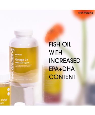 High Strength Omega 3 Fish Oil 2000mg - 240 High Strength Capsules (4 Month Supply) - 660mg EPA & 440mg DHA Per Daily Serving (2 Softcapsules) - Supports - Buy Online on GoSupps.com