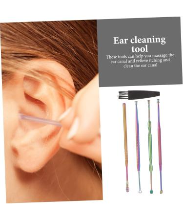 Beaupretty Ear Cleaning Set - 5-Piece Earwax Removal Kit with Stainless Steel Tools for Effective Earwax Removal - Buy Online on GoSupps.com