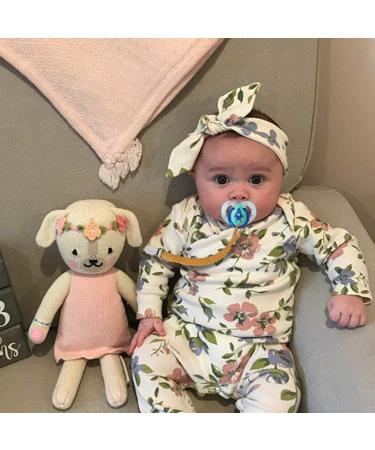 Sugee Braided Pacifier Clip Leash Set for Baby Boys and Girls - 4 Pack Grey Soothie Binky Holder - Buy Online on GoSupps.com