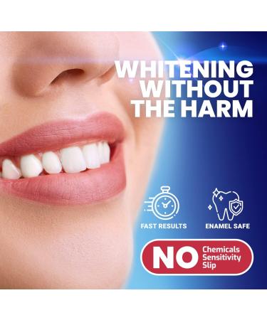 Enamel Safe Teeth Whitening Strips - No Slip, No Sensitivity Formula - Pack of 14-28 Strips - Buy Online on GoSupps.com