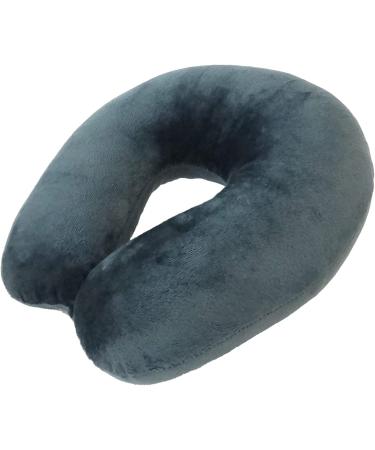 Feather Soft Microfiber Neck Pillow - Charcoal Adult - Shop the Best! - Buy Online on GoSupps.com