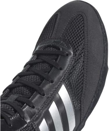 adidas Combat Speed 5 Wrestling Shoes BA8007 - Black/Silver Metallic - Size 13 - Buy Online on GoSupps.com