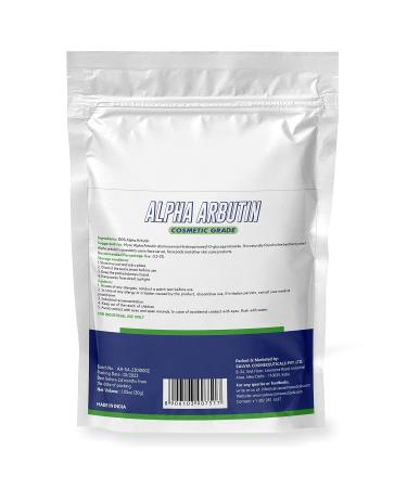 Myoc Alpha Arbutin Powder 30gm - 100% Pure Cosmetic Grade Raw Material for DIY Skincare - Reduce Dark Spots, Clear Skin - 1.06 Ounce - Buy Online on GoSupps.com