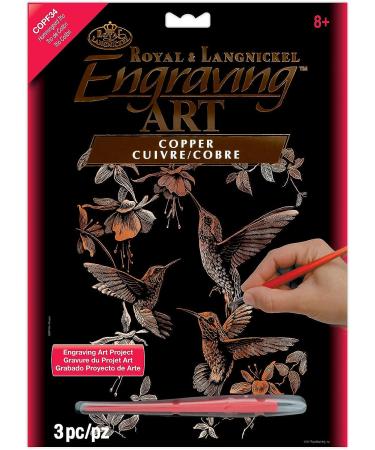 Royal Brush FOIL ENGRAVING ART HUMMINGBIRD Trio - One Size - Buy Online on GoSupps.com