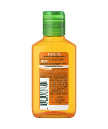 Garnier Fructis Sleek and Shine Moroccan Oil Treatment 3.75 Fl Oz - For Frizzy and Dry Hair - Buy Online on GoSupps.com