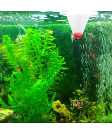 SENZEAL Aquarium Live Red Worm Fish Feeder - Plastic Cone Cup Shape Basket Feeder - Buy Online on GoSupps.com