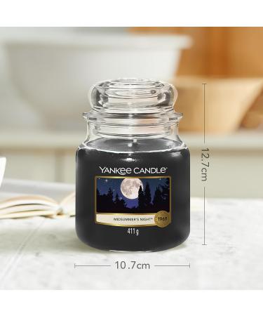 Yankee Candle Midsummers Night PC Gaming Headset Glass Medium Jar Candle - Buy Online on GoSupps.com