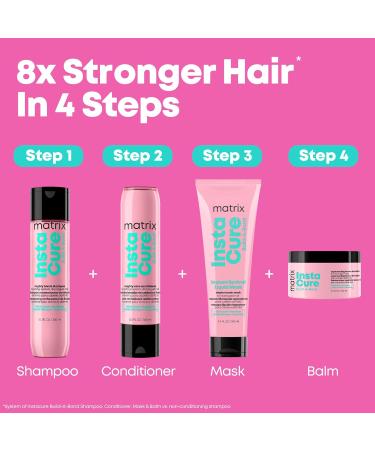 Matrix Instacure Build-A-Bond Instant Revival Liquid Mask - Repair Very Damaged Hair | Vegan Sulfate & Paraben-Free | Strengthens & Softens | 280ml - Buy Online on GoSupps.com