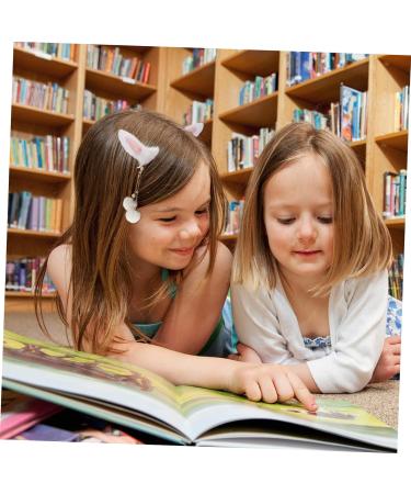 Beavorty 1 Pair bunny ear hair clip sparkly hair accessories women tassel hair clip girls tassel hairpin tassel hair accessory women hair decoration hair clips Plush child pair clip winter - Buy Online on GoSupps.com