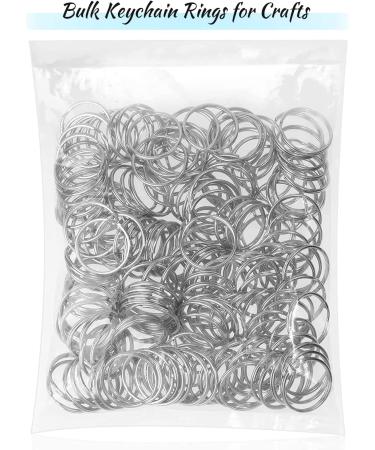 PAXCOO 200Pcs Split Key Rings Bulk for Keychain and Crafts  1 inch (25mm) - Buy Online on GoSupps.com