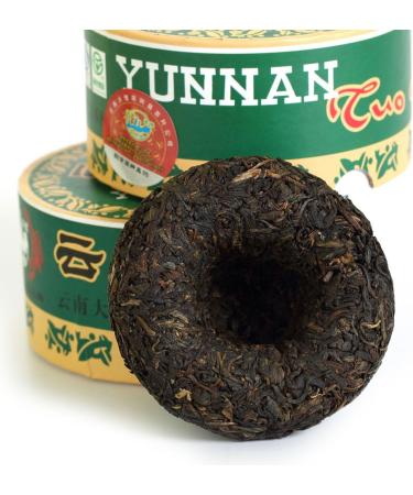  GOARTEA 100g (3.52 Oz) 2007 Year Yunnan TuLin T868 Raw Tea Cake Boxed Tea - Buy Online on GoSupps.com