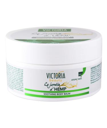 Victoria Beauty - Body butter with hemp oil body cream for very dry skin suitable for the whole family Jardin d'Hemp (1 x 200 ml)