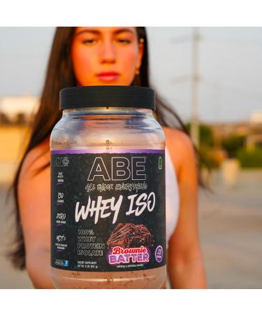 All Black Everything Whey Protein Powder - 25g Brownie Batter Flavor 27 Servings Low Carbs & Sugar MCTs - International Shipping Available - Buy Online on GoSupps.com