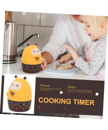 Homsfou 5-Pack Timer Egg Watch - Loud 60-Minute Kitchen Alarm Magnetic Cooking Tools for Perfect Eggs - Ideal for Baking & Cooking | Yellow - Buy Online on GoSupps.com