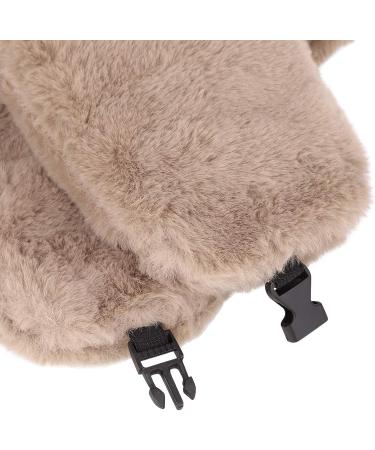 MioCloth Faux Fur Winter Earflap Hat | Russian Ushanka Cap with Fur Lining - Buy Online on GoSupps.com