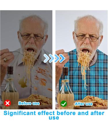 Niziriooo Adult Bibs - 4PCs Waterproof & Stylish | Ideal for Mealtime & Dining Needs - Shop Internationally! - Buy Online on GoSupps.com