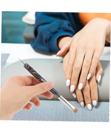 minkissy Manicure Tools Nail Brushes Nail Art Tools Nail Painting Brush Nail Pens Manicure Dotting Pen Manicure Pens Nail Gems Picking Pen Brush for Nail Semicircle Painting Pen - Buy Online on GoSupps.com