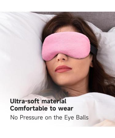 Shop Lavender Eye Mask - Aromatherapy Weighted Sleep Mask for Dry Eyes & Pain Relief | Hot & Cold Therapy Eye Cover - Pink - Buy Online on GoSupps.com