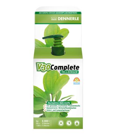 Dennerle V30 Complete complete fertilizer for aquarium plants 4459 - Aquatic plant fertilizer for freshwater aquariums 250 ml