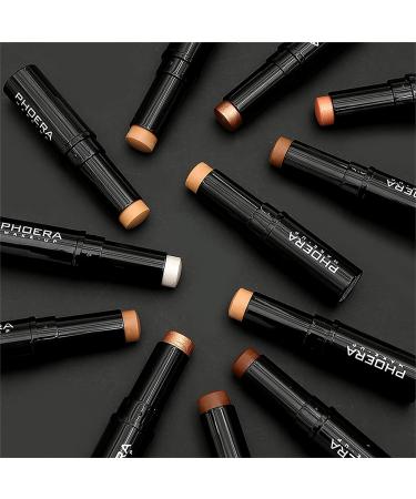 PHOERA Concealer Stick Highlighter Pen Contour Stick - Full Coverage Waterproof Creamy Makeup for Eyes and Dark Circles - 201 Porcelain - Buy Online on GoSupps.com