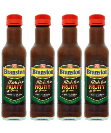 Multiple Branston Multi-Grain Rich and Fruity Sauce (245g) - Pack of 4