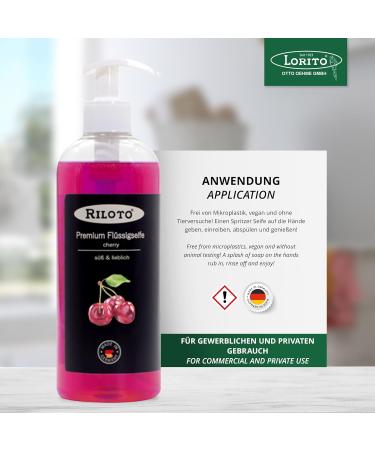 Lorito Liquid Soap Set 8x500ml - pH-Neutral Hand Soap in 8 Fragrances for Sensitive Skin - Gentle & Allergy-Friendly - Buy Online on GoSupps.com
