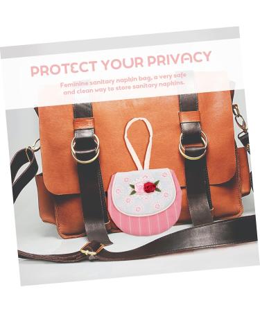 Minkissy 3-Piece Women's Binding Bags Set | Makeup & Menstrual Pad Holder | Coin Exchange & Tampon Storage for Women & Girls - Buy Online on GoSupps.com