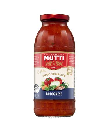Mutti Pasta Sauce Bolognese 400 g (Pack of 6) - Buy Online on GoSupps.com
