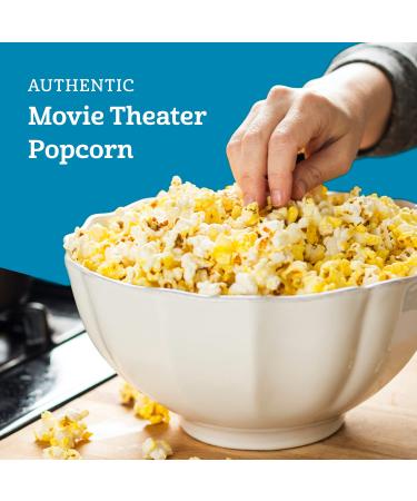 Franklins Gourmet Organic Popcorn Kernels - 28oz Tub | All Natural, Made in USA | Authentic Movie Theater Taste | USDA Certified | 1-Pack - Buy Online on GoSupps.com