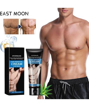  Luckxing Hair Removal Cream for Men - Gentle Cleansing Balm 60g Body Hair Removal Cream | for Dad Father Husband Boyfriend Hands Body Legs  - Buy Online on GoSupps.com