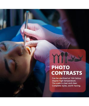 Healeved Dental Photography Kit - 1set Palatal Contrast Boards for Orthodontic & Whitening Procedures - Dental Intraoral Resistant Contraster with Temperature Light - 22.5x7x0.6cm - Buy Online on GoSupps.com