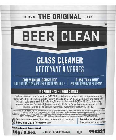 Diversey 990221 Beer Clean Glass Cleaner (0.5 Ounce  100-Pack) 0.5 Ounce (Pack of 100) - Buy Online on GoSupps.com