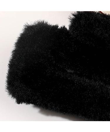 Hair Shark Clip Elegant Hair Grip Women Large Hair Claw Soft Plush Rectangle Hair Clip Anti-slip Design Hair Pin Headwear Hair Styling Tool Black - Buy Online on GoSupps.com