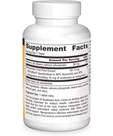 Source Naturals Mangosteen 60 Tablets - Antioxidant Support & Immune Boost - Buy Online on GoSupps.com