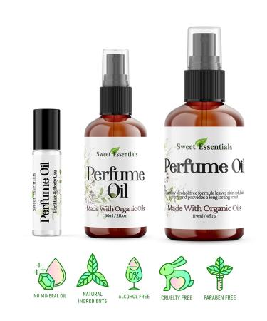 Sweet Essentials Neroli Pistachio Milk - Organic Perfume Oil Spray for Hair & Body | Alcohol & Preservative Free 2oz - Buy Online on GoSupps.com