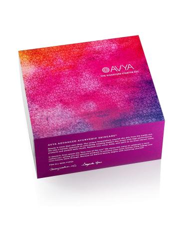 Avya Skincare Discovery Starter Set | Anti-Aging Essentials | Cleanser Serum Eye Cream & Moisturizer - Buy Online on GoSupps.com