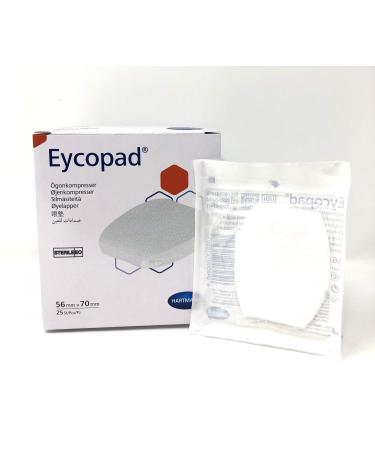 EYCOPAD eye compresses 56x70 mm sterile 25 pieces