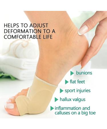 DALIVA Orthopedic Bunion Corrector - Gel Toe Separator & Splint for Hallux Valgus Correction - Bunion Relief Brace for Women & Men - Buy Online on GoSupps.com