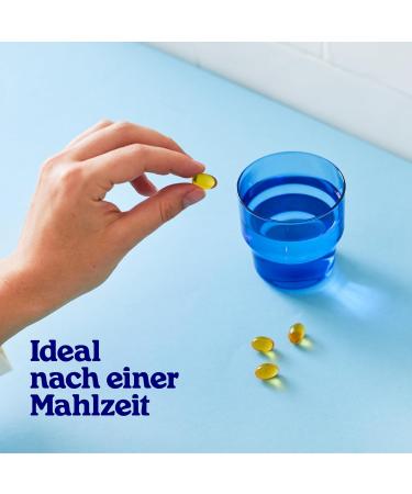  ARCTIC BLUE Premium Algae Oil Capsules with EPA and DHA High Dose & Easy to Swallow 90 Softgel Capsules Vegan Omega 3 in Triglyceride Form Arctic Blue - Buy Online on GoSupps.com