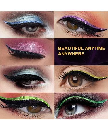 Winbst Reusable Eyeliner & Eyelash Stickers - 4 Pairs with Adhesive Eyelash Brush for Perfect Eye Makeup - Buy Online on GoSupps.com