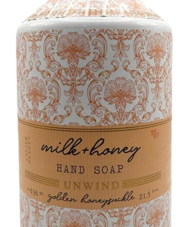 Milk + Honey Hand Soap Unwind Collection 21.5 fl oz Floral Design Bottle - Buy Online on GoSupps.com