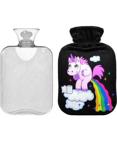 Unicorn Heat Bottle 1L - Durable Warm-Up Bag for Pain Relief | Hand Feet Shoulder & Neck Therapy - Buy Online on GoSupps.com