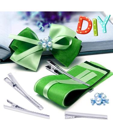 Mardatt Silver Crocodile Hair Clips - DIY Craft Hair Bow Clips Assortment Set (270 Pack) - International Shipping Available - Buy Online on GoSupps.com