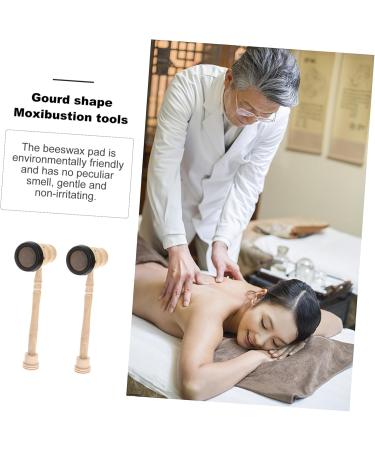 Iwowhero Wood Tools: Moxa Stick Holder Moxibustion Products & Accessories for Effective Healing - Buy Online on GoSupps.com