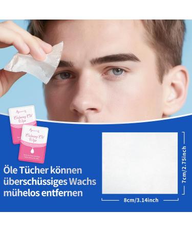  Beauty7 Beauty7 Pack of 24 cold wax strips for at-home hair removal for men for the receding hairline eyebrows sensitive skin - Buy Online on GoSupps.com