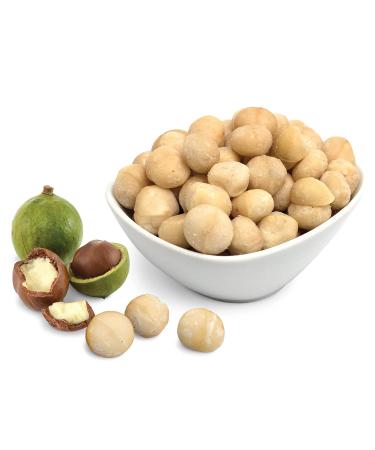 Sunfood Raw Organic Macadamia Nuts - 8 oz (227 g) | Healthy Snack & Cooking Ingredient - Buy Online on GoSupps.com