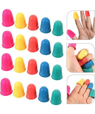 Beaupretty 20PCS Rubber Finger Protectors - Grips Tips & Covers for Hand Sewing | International Shipping Available - Buy Online on GoSupps.com