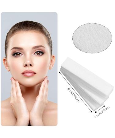 Maitys 400 Count Eyebrow Wax Strips for Women, Men & Girls - Facial Hair Removal Waxing Strips - 0.39 x 1.97 Inch - White - Buy Online on GoSupps.com