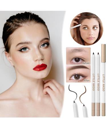 Heykomi Waterproof Eyeliner Pencil - Long Lasting, Sweatproof & Non-Smudging - Black (2PCS) - Buy Online on GoSupps.com